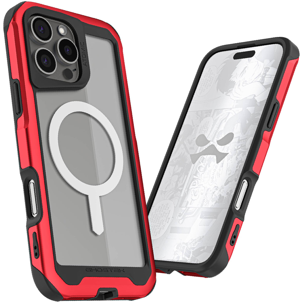 iPhone 16 Pro Max MagSafe Case Red