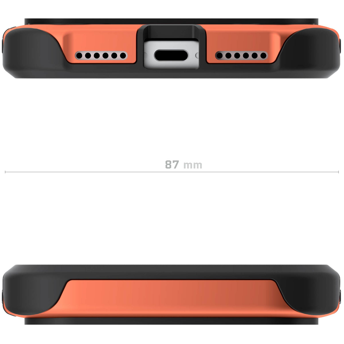 Apple iPhone 18 Pro Max Case Orange Metal Aluminum MagSafe Protective Phone Cover