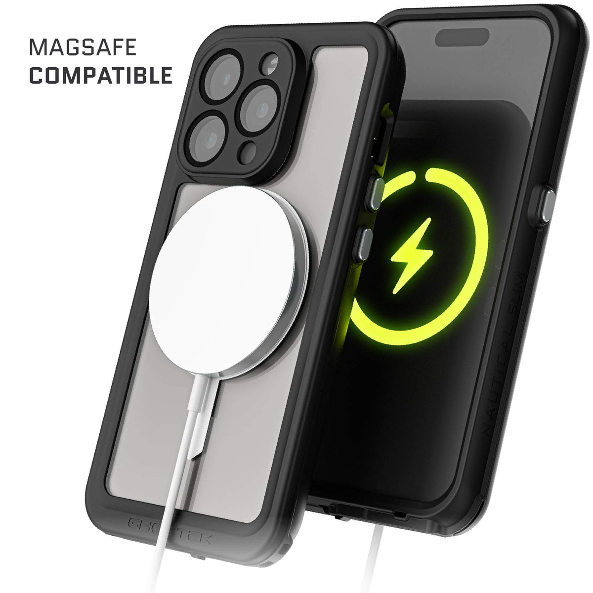MagSafe Magnetic iPhone 15 Pro Waterproof Phone Case