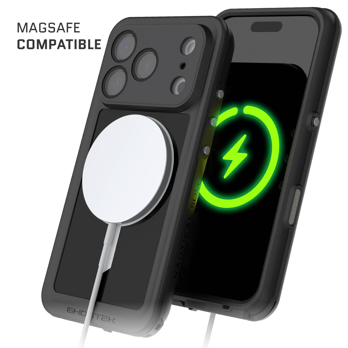 Apple iPhone 17 Pro Waterproof Case with Screen Protector MagSafe Phone Cover