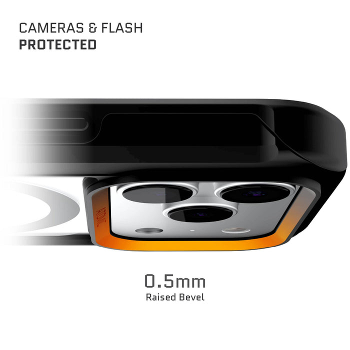 iPhone 17 Pro Case Black MagSafe Aluminum Metal Bumper