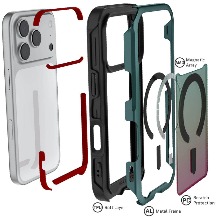 iPhone 17 Pro / Max Aluminum MagSafe Cases — ATOMIC