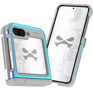 
                                Galaxy Flip 6 Protective Clear Aluminum Cases — ATOMIC slim