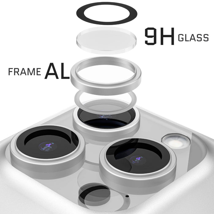 iPhone 15 Series Tempered Glass Camera Protectors — Camera Lens Protection