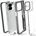 Pixel 10 Pro Fold Case Smoke Matte Clear Protective Phone Cover Kickstand Hinge Protection