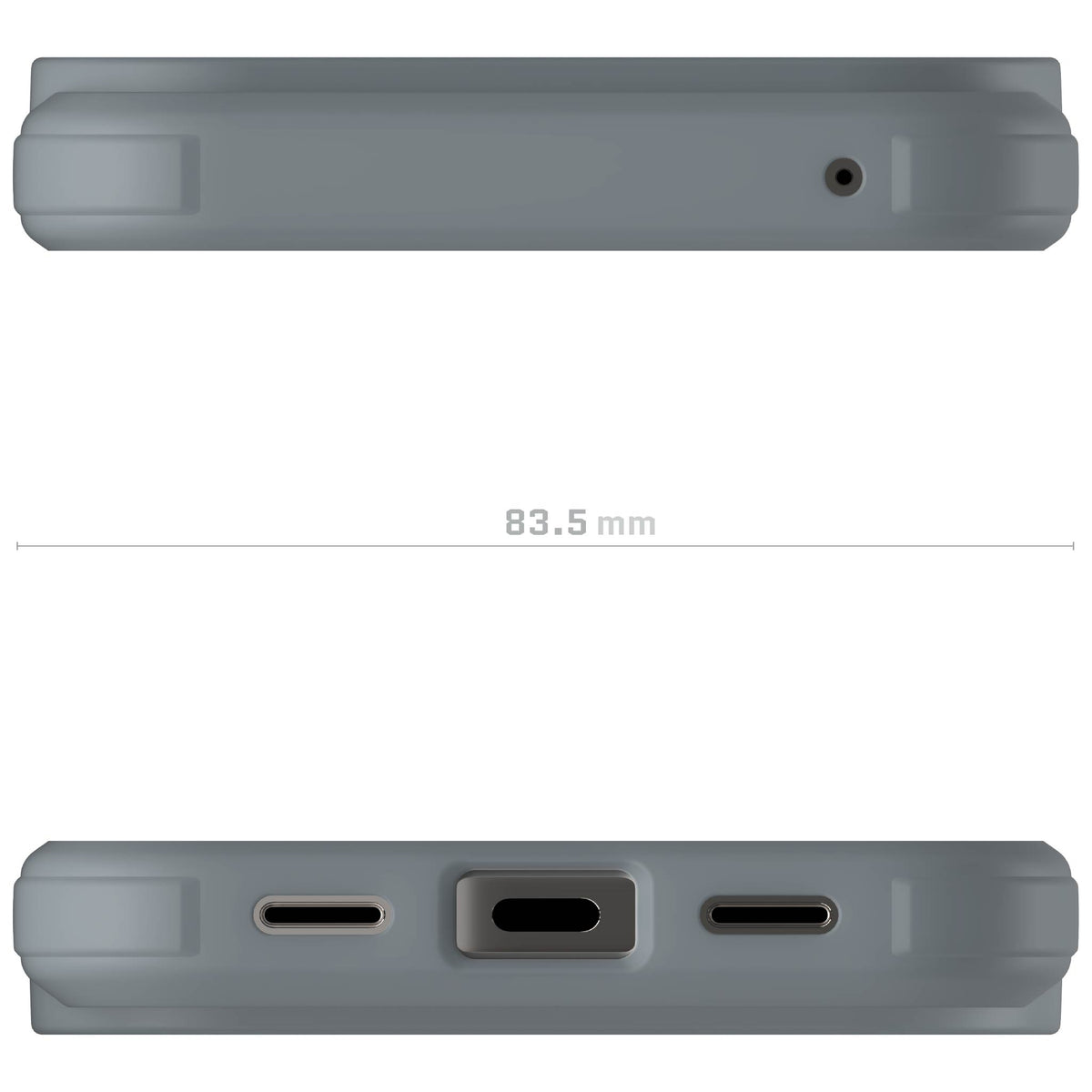 Google Pixel 10 Pro XL Case Gray MagSafe Clear Protective Cover Magnetic