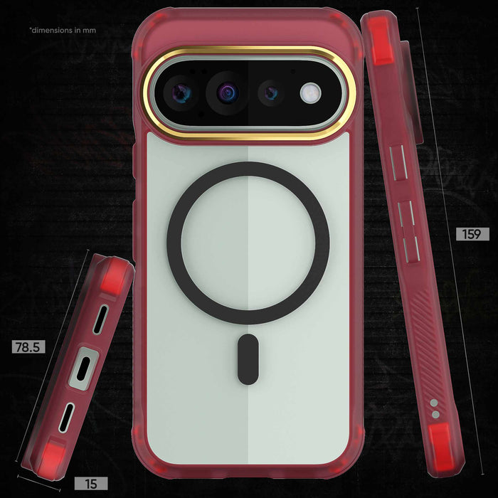Pixel 11 Pro Case Clear Red