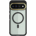 Google Pixel 11 Pro XL Case Clear Black MagSafe Magnetic Ring Protective Phone Cover