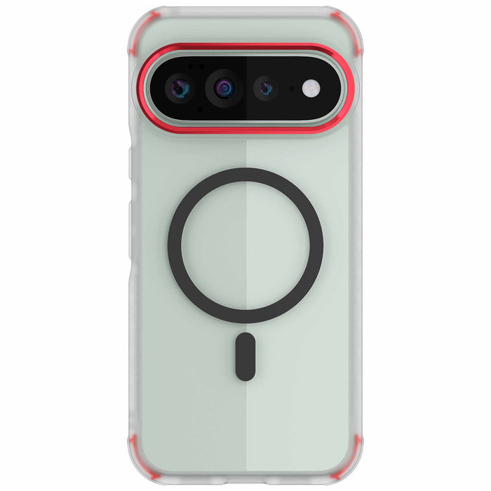 Pixel 11 Pro XL Case Clear MagSafe Magnetic Ring Protective Phone Cover