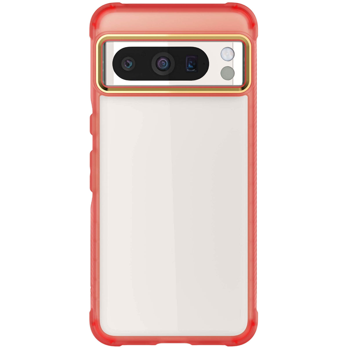 Google Pixel 8 Pro Clear Pink Case