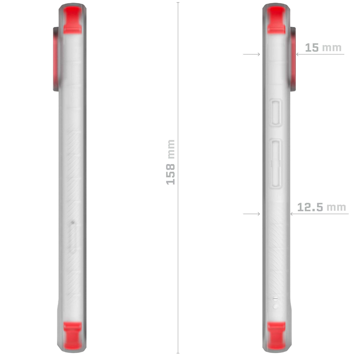 Pixel 8a Phone Case Clear