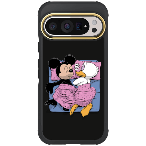 Google Pixel 9 Pro XL Sleeping Together by RX Strip Artist Artwork Protective Phone Case Limited Edition Collab Cover