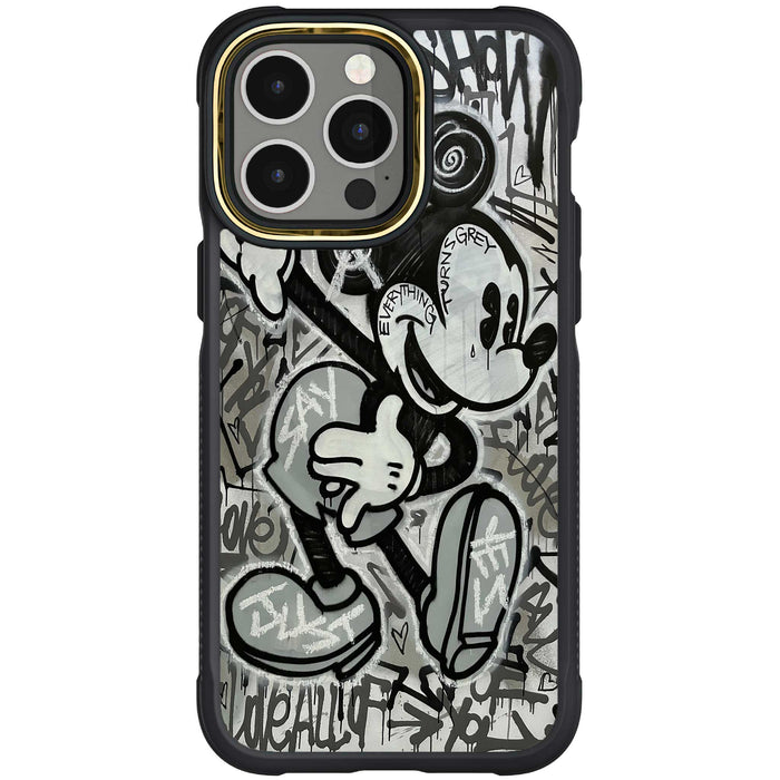 iPhone 15 Pro Max Mickey Mouse Everything Turns Grey Case