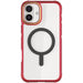 Apple iPhone 16 Plus MagSafe Clear Red Protective Phone Case Cover