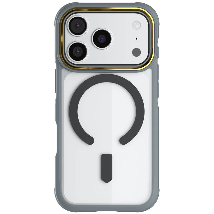 iPhone 17 Pro Case Gray Clear MagSafe Protective Phone Cover Shockproof Magnetic Mag Safe Slim Thin