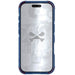 iPhone 17 Pro Case Blue Clear MagSafe Protective Phone Cover