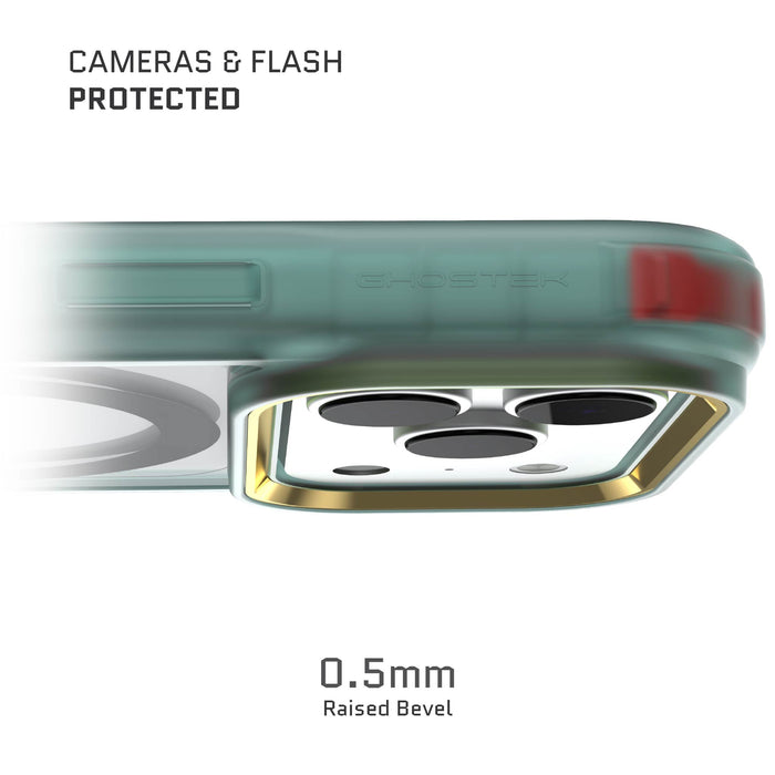 iPhone 17 Pro Case Teal Clear MagSafe Protective Phone Cover Shockproof Magnetic Mag Safe