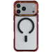 iPhone 17 Pro Max Case Red Clear MagSafe Protective Phone Cover Shockproof Magnetic Mag Safe Slim Thin