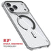 iPhone 17 Pro Max Case Clear Matte MagSafe Protective Phone Cover Shockproof Magnetic