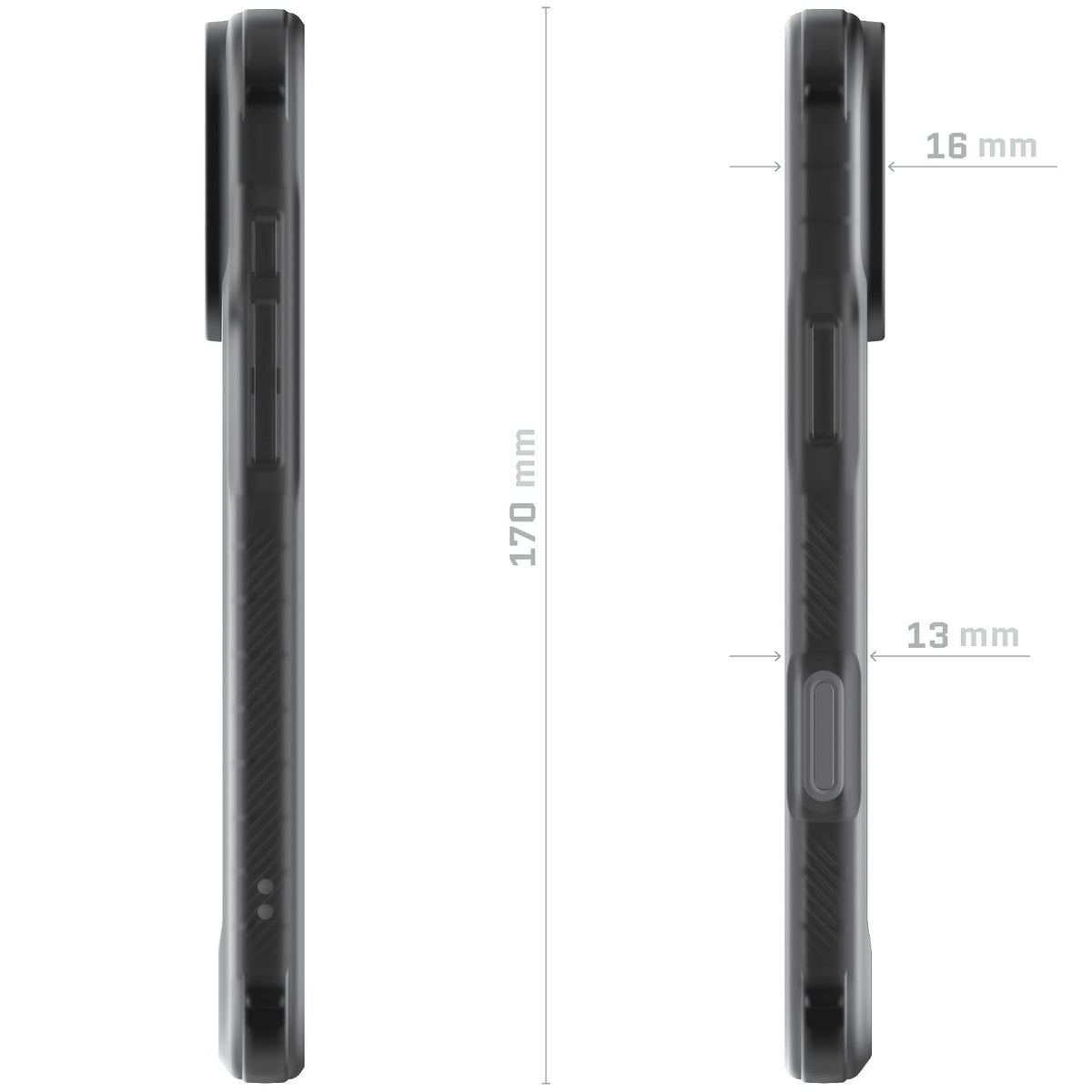 iPhone 18 Pro Max Case Smoke Matte MagSafe Protective Phone Cover Shockproof Magnetic Mag Safe Slim Thin