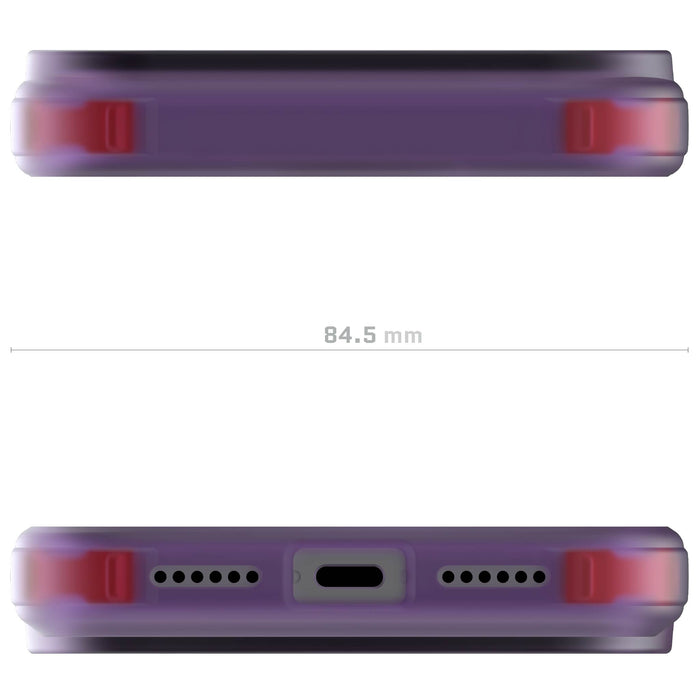 iPhone 17 Pro Max Case Purple Clear MagSafe