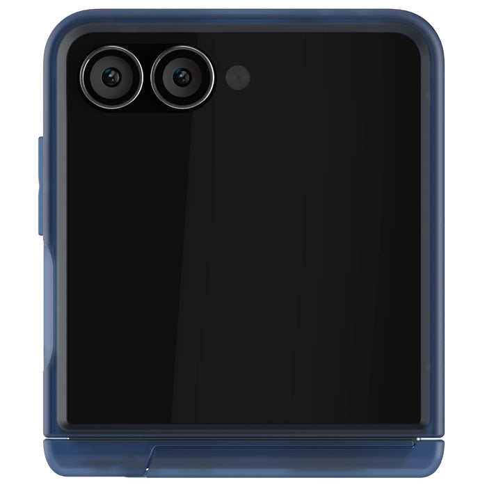 Flip 7 Case Blue Protective Phone Cover Magnetic MagSafe Kickstand