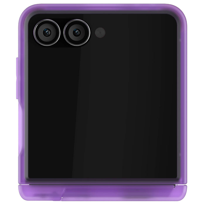 Galaxy Flip 7 Case Purple Protective Phone Cover Magnetic MagSafe Kickstand