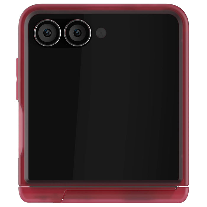 Samsung Z Flip 7 Case Red Protective Phone Cover Magnetic MagSafe Kickstand