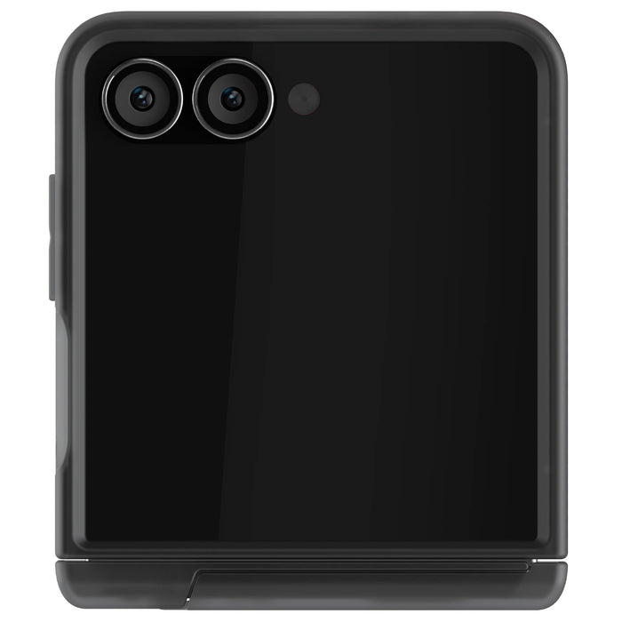 Galaxy Flip 7 Case Smoke Matte Protective Phone Cover Magnetic MagSafe Kickstand