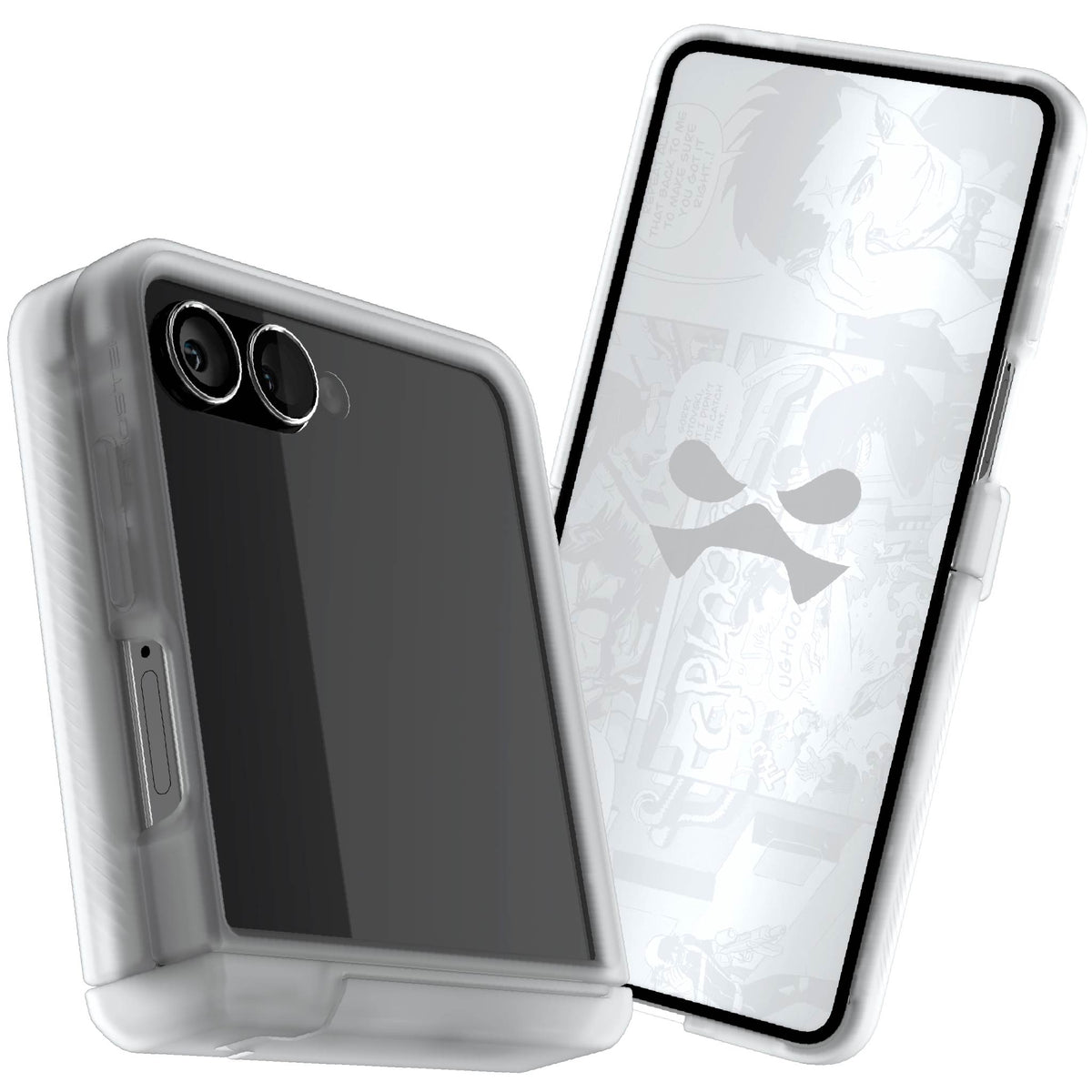 Samsung Galaxy Z Flip7 Case Clear Protective Phone Cover Magnetic MagSafe Kickstand