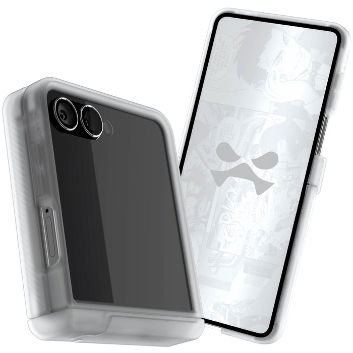 Samsung Galaxy Z Flip7 Case Clear Protective Phone Cover Magnetic MagSafe Kickstand