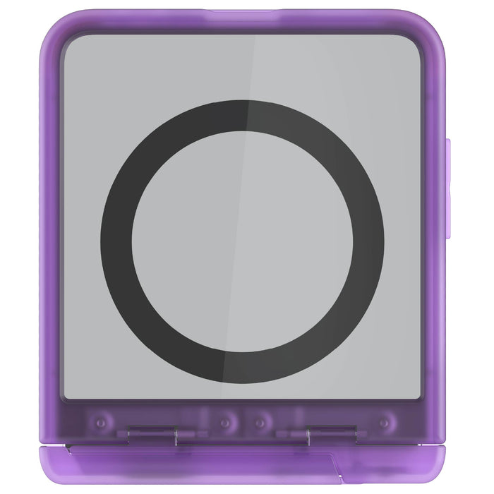 Samsung Flip 7 Case Purple Protective Phone Cover Magnetic MagSafe Kickstand