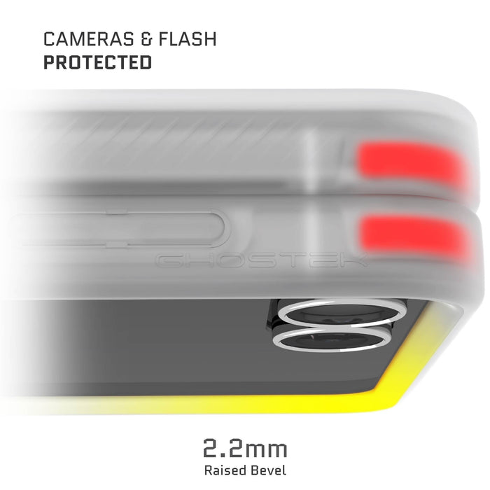 Galaxy Flip 7 Clear Protective Phone Case Magnetic MagSafe Kickstand