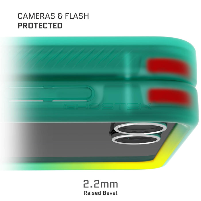 Samsung Z Flip 7 Case Teal Protective Phone Cover Magnetic MagSafe Kickstand