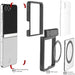 Galaxy Flip 7 Case Smoke Protective Phone Cover Magnetic MagSafe Kickstand