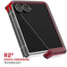 Samsung Galaxy Z Flip7 Case Red Protective Phone Cover Magnetic MagSafe Kickstand