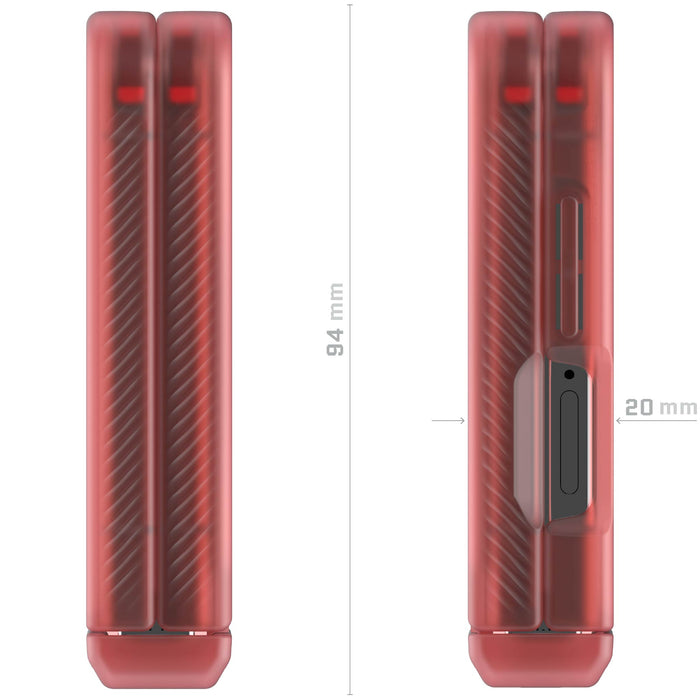 Samsung Galaxy Flip7 Case Pink Protective Phone Cover Magnetic MagSafe Kickstand