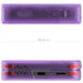Galaxy Flip7 Case Purple Protective Phone Cover Magnetic MagSafe Kickstand