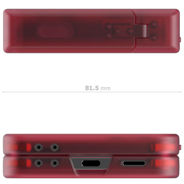 Samsung Galaxy Flip 7 Case Red Protective Phone Cover Magnetic MagSafe Kickstand