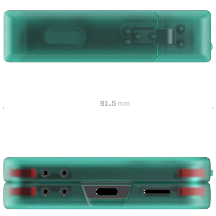 Samsung Galaxy Flip 7 Case Teal Protective Phone Cover Magnetic MagSafe Kickstand