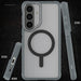 Galaxy S26 Plus Clear Case MagSafe Protective Phone Cover Magnetic Ring Shockproof Premium Cool Gray