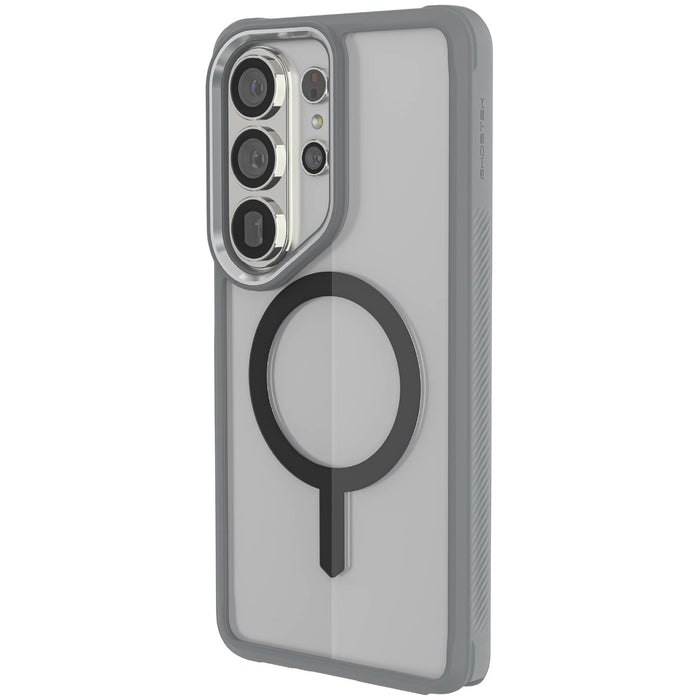 Galaxy S26 Ultra Clear Case MagSafe Protective Phone Cover Magnetic Ring Shockproof Premium Cool Gray