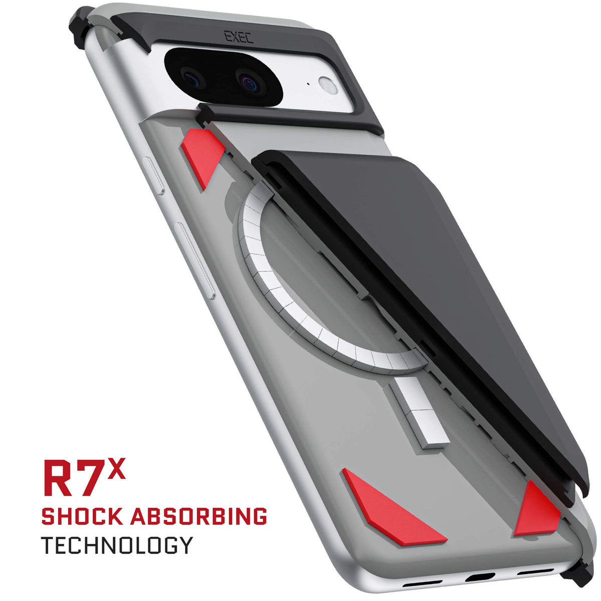 Pixel 8 Case Magnetic Wallet Card Holder