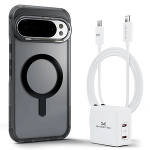 
                        Pixel 10 Series Bundle – Case + Charger + Cable