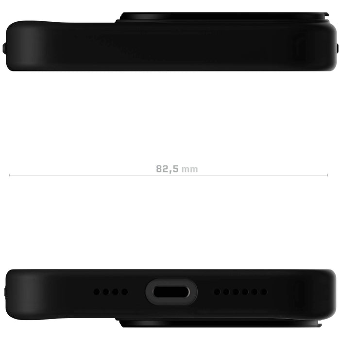 iPhone 15 Pro Max Camera Lens Kickstand Case Black