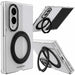 Samsung Galaxy Z Fold 8 Case Clear MagSafe Magnetic Kickstand