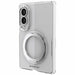 Samsung Galaxy Z Fold 8 Case Clear Silver MagSafe