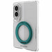 Samsung Galaxy Z Fold 8 Case Clear Teal MagSafe