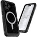 Waterproof iPhone 16 Case with Holster Belt Clip