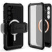 Galaxy S26 Plus Waterproof Case with Screen Protector, MagSafe and Belt Clip Holster Full Body Heavy Duty